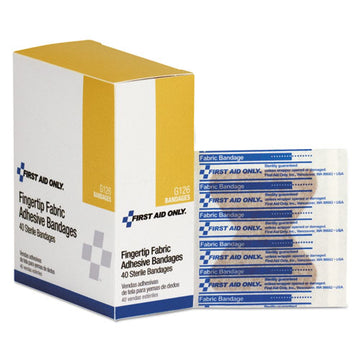 First Aid Only™ Fingertip Bandages, 1.88 X 2, 40-box freeshipping - TVN Wholesale